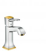 Смеситель для раковины Hansgrohe Metropol Classic хром/золото 31300090 (цвет хром/под золото)
