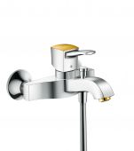 Смеситель для ванны Hansgrohe Metropol Classic хром/золото 31340090 (цвет хром/под золото)