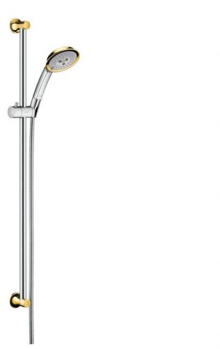 Душевой набор Hansgrohe Raindance Classic 27841090 хром/золото