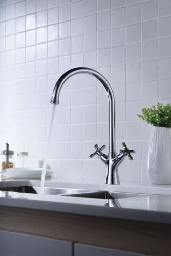 Смеситель Lemark Duetto LM5704C для кухни (цвет хром)