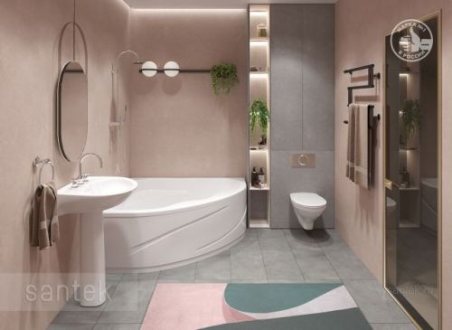 Унитаз с сиденьем микролифт подвесной Santek Бореаль 1WH302205