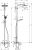 Душевая стойка Hansgrohe Crometta E 240 1jet Showerpipe 27298000 (хром)