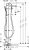 Смеситель напольный для ванны Hansgrohe Metris 31471000 (цвет хром)