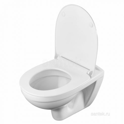Унитаз с сиденьем микролифт подвесной Santek Бореаль 1WH302205