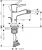 Смеситель для биде Hansgrohe Metropol Classic 31320000 (цвет хром)