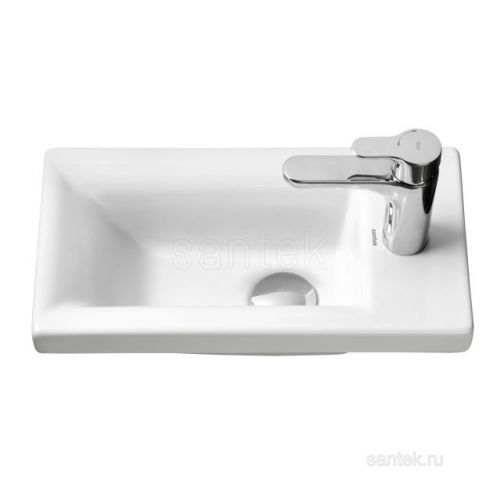 Раковина Santek Миранда 40 отверстие под смеситель 1WH302500